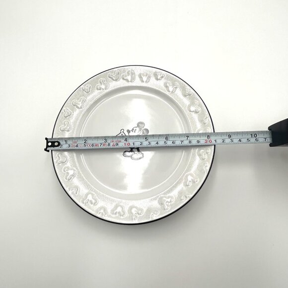 NWT Disney Parks Collection, Mickey Mouse Ceramic 8" Salad Dessert Plates, Set 4 - Picture 9 of 10